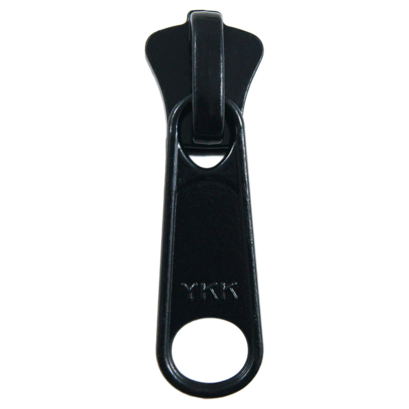 Black Non-Locking Slider #8 YKK - Leathersmith Designs Inc.