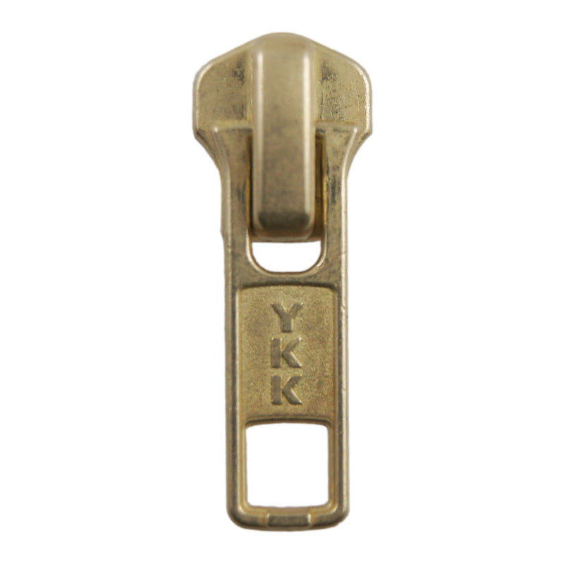 YKK Zipper Kit Brass Auto Lock Sliders 8 Assorted 2- #5, 2- #7, 2- #8, 2-  #10