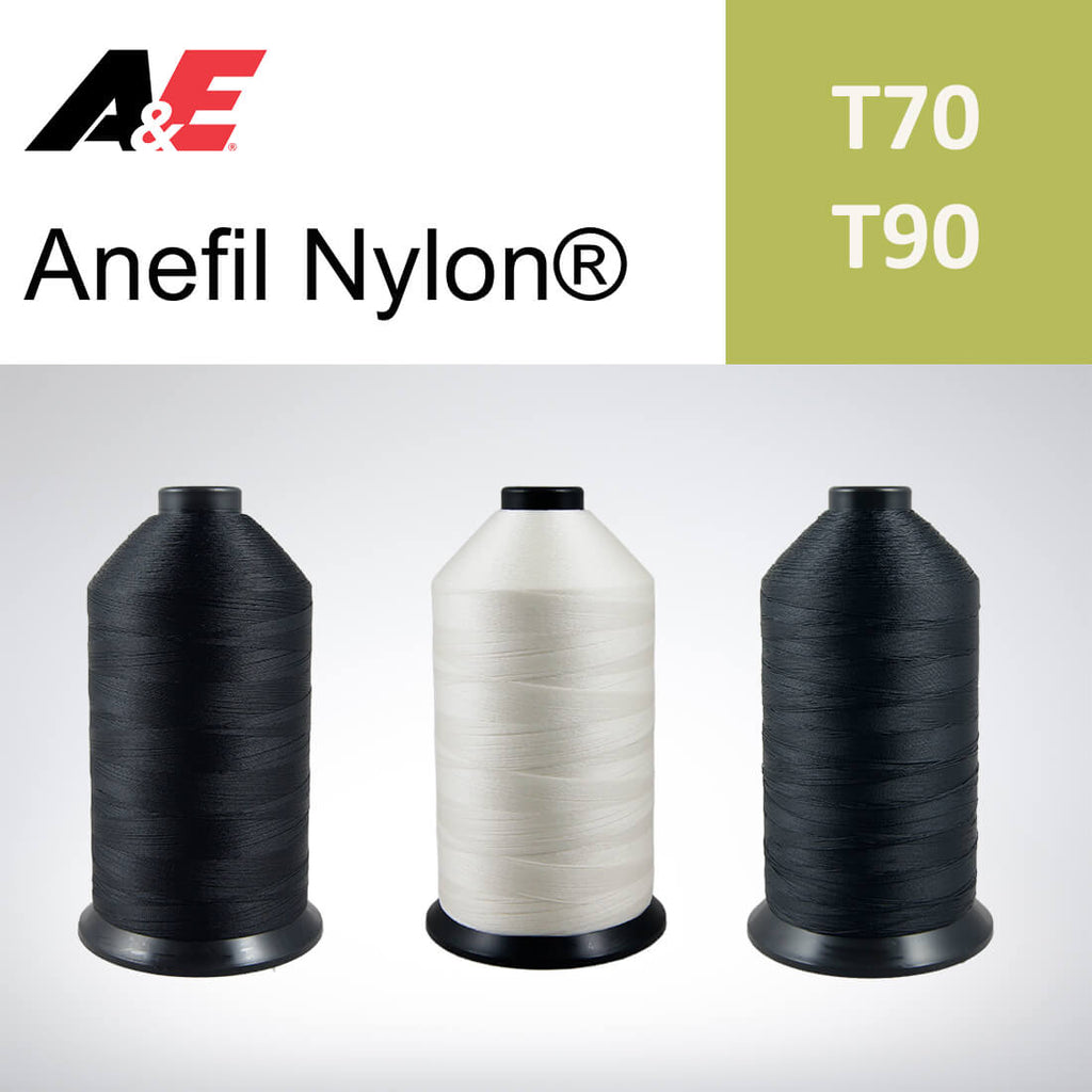 A&E Anefil Nylon Bonded Thread - Tex 90 - 1,100 yds. - WAWAK Sewing Supplies